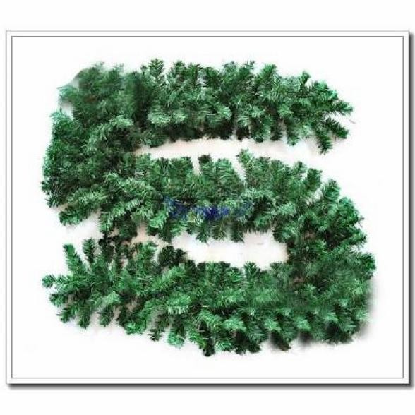 Sale Garland Hijau Natal Murah / Garland Natal 2,7 Meter Polos
