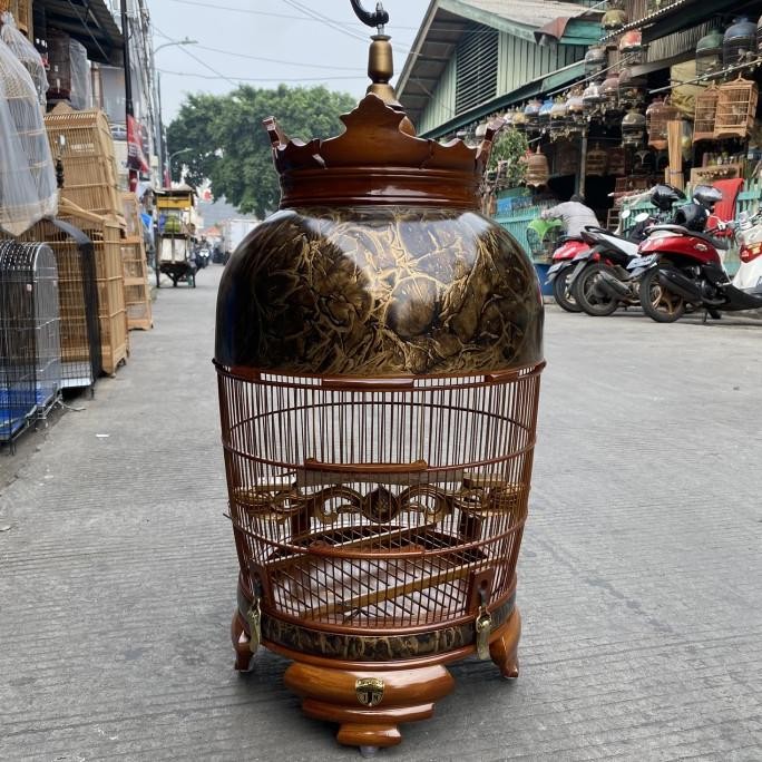 TERLARIS SANGKAR KANDANG PERKUTUT JATI JAYA JEPARA PREMIUM GRANIT