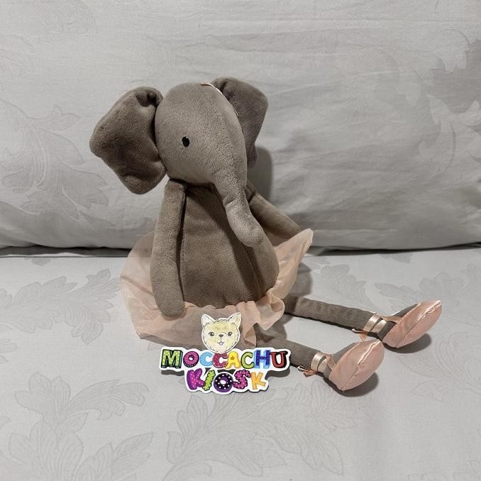 JELLYCAT DANCING DARCEY ELEPHANT / BONEKA GAJAH KOSTUM BALET 2104T
