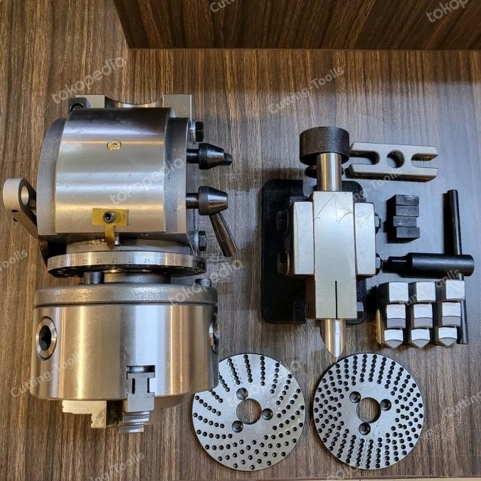 Dividing Head BS1 6inchi - Dividing Head Cekam 6in Kepala Pembagi BS1 murah