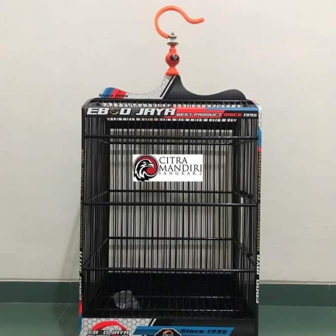 HOT SALE Sangkar Kandang Burung Kotak No 1 & No 2 Ebod Jaya Decal Ronggolawe