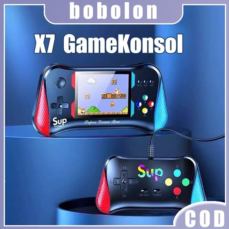 500-in-1 GameBoy Konsol Game Joystick Ganda Portabel Konsol Game Genggam Konsol Game Genggam X7M Kon