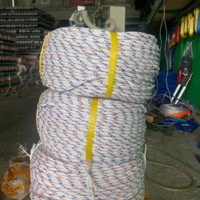 Tali Tambang Plastik Pp 8 Mm (Satuan Per 1 Roll) Co