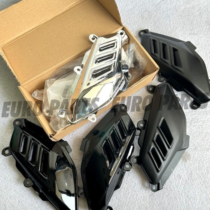 TUTUP PIJAKAN KAKI SAMPING NMAX OLD 2015 - 2019 COVER SIDE SIRIP HIU SET KANAN KIRI UNIVERSAL EURO P