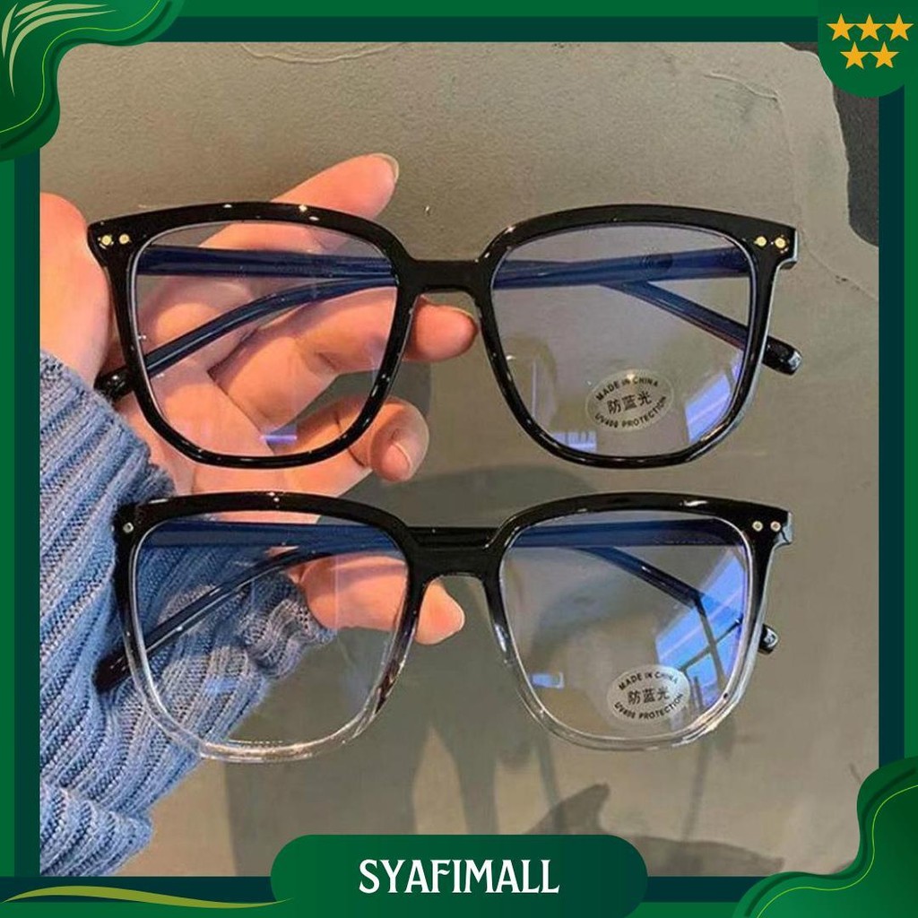 Wd Kacamata Anti Radiasi Wanita Korea Bergaya Bingkai Transparan Frame Kacamata Komputer K37 Ori