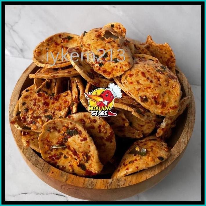 

BASRENG KOIN/KERIPIK BASRENG BUMBU SEBLAK PEDAS DAUN JERUK 1KG | SEBLAK BASRENG VIRAL