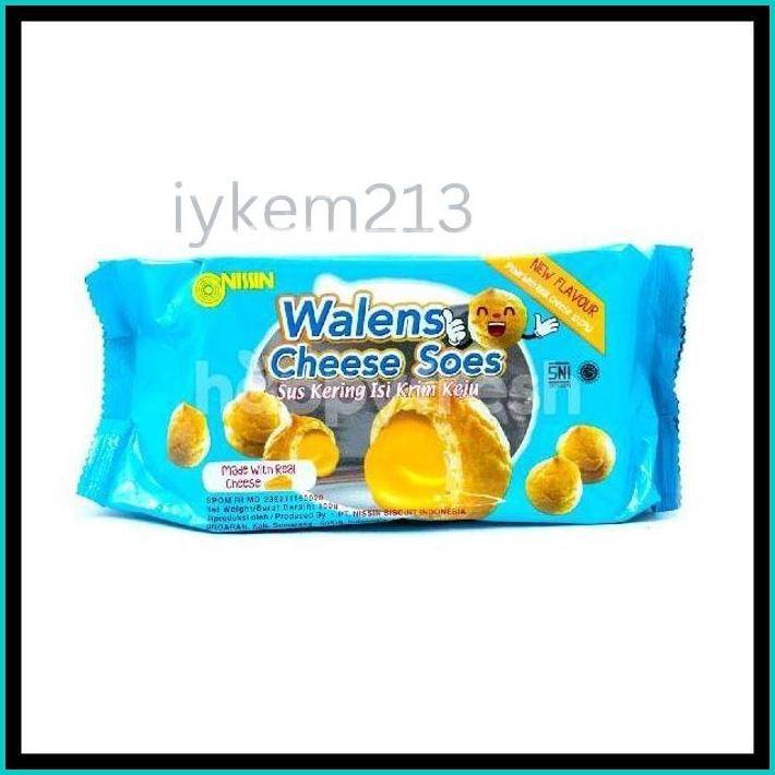 NISSIN WALENS CHOCO SOES 100GR SUS KERING ISI COKELAT PASTA RENYAH LEZAT BLUEBERRY CHEESE CHOCOLATE 