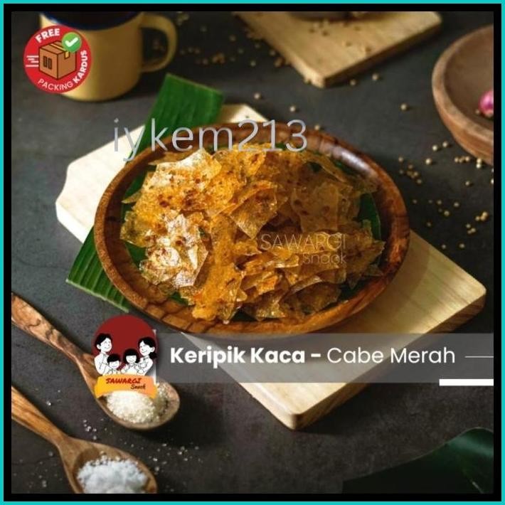 

SAWARGI SNACK - KERIPIK KACA 500 GRAM