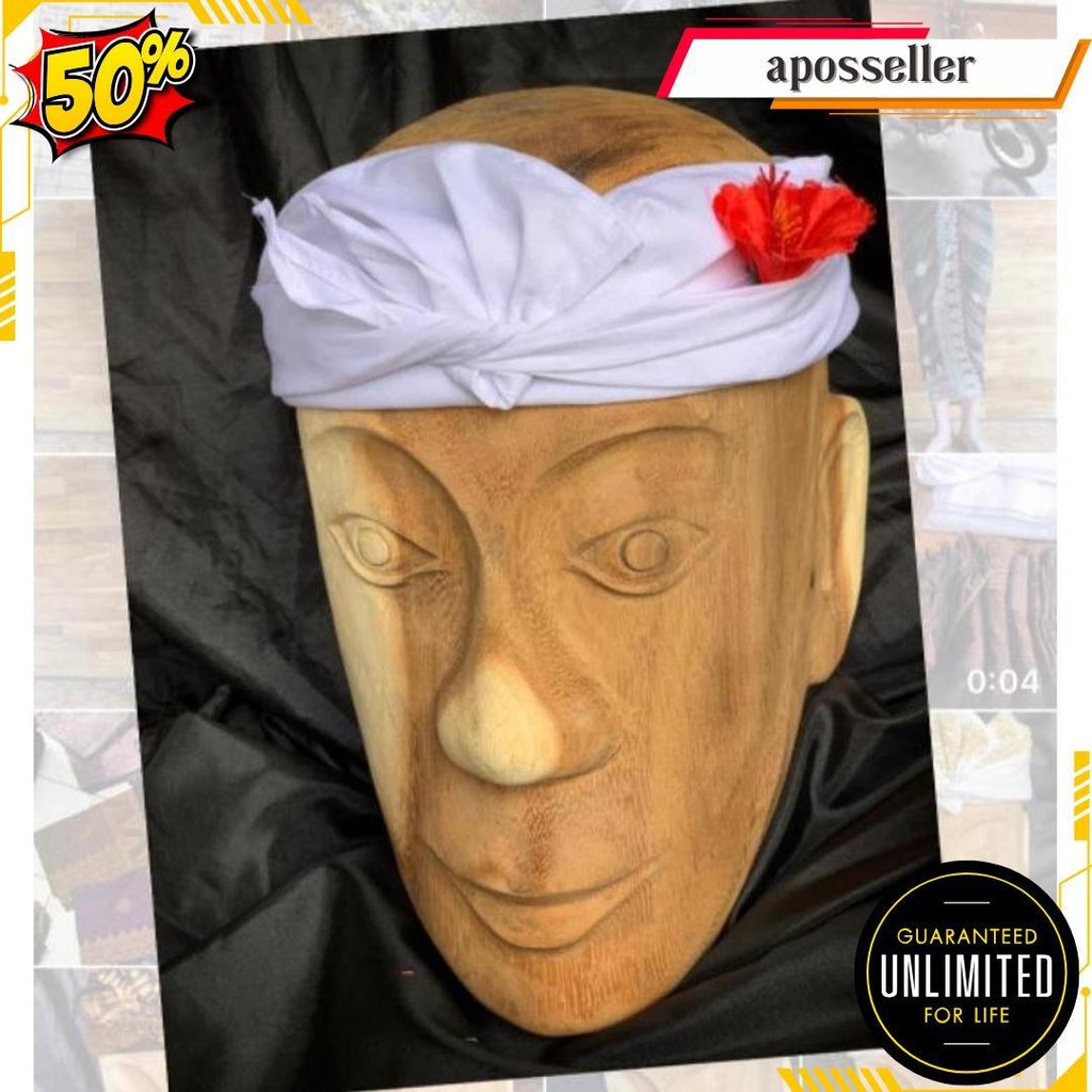 Udeng Putih Jangar Endep Bali Bisa Cod