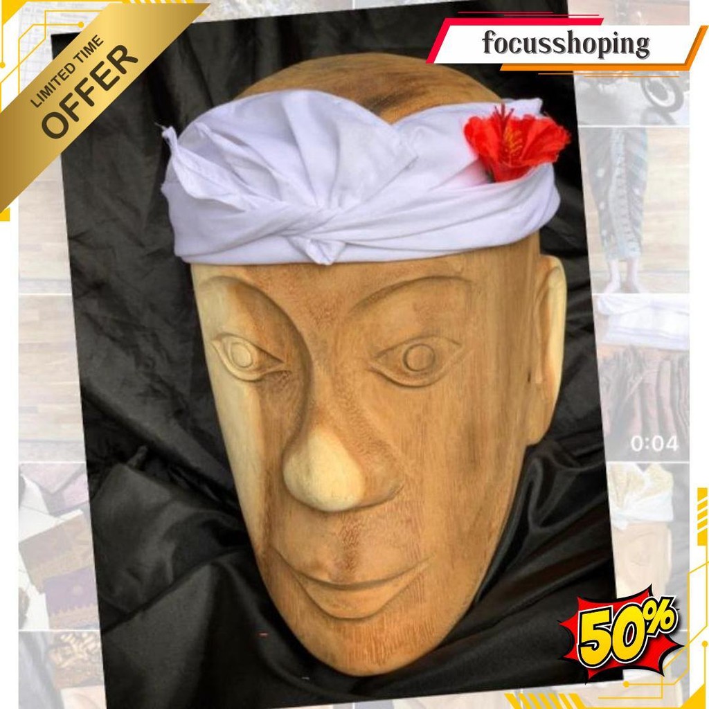 Udeng Putih Jangar Endep Bali Bisa Cod