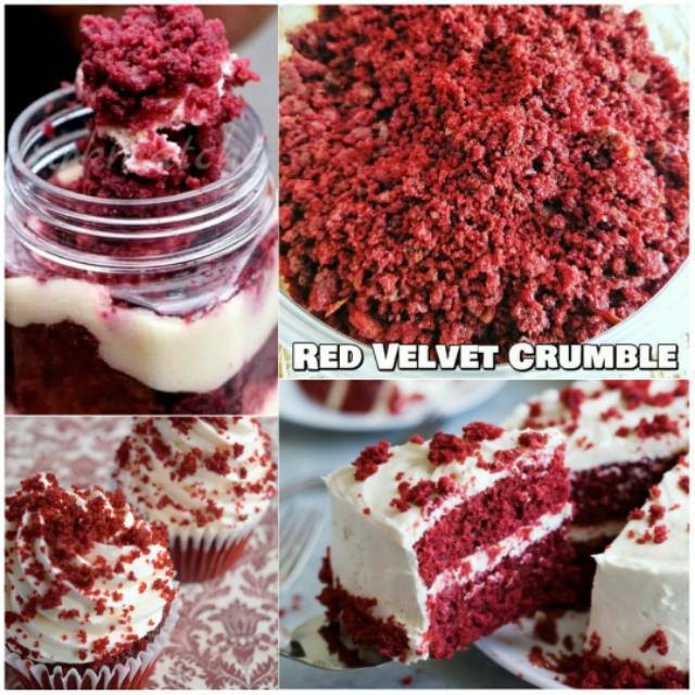 

HJ Redvelvet biskuit crumb topping 1kg