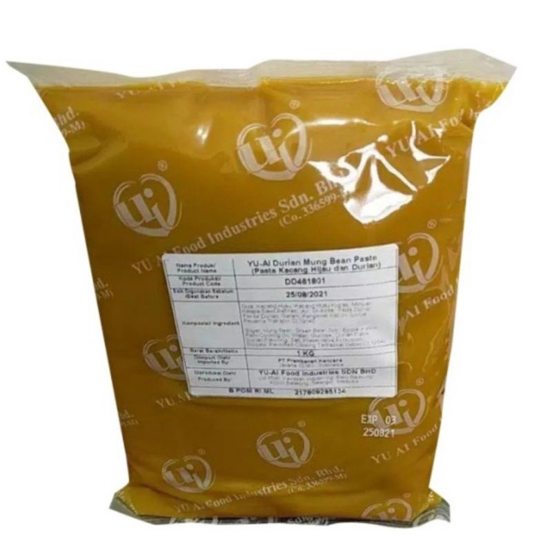 

HJ Yu ai durian isian mooncake roti pia yuai durian filling