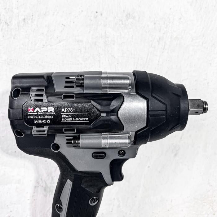 Impact Wrench Apr Ap78 Jumbo 1800Nm 99V Mesin Bor Pembuka Baut Baterai Original Dan Terpercaya