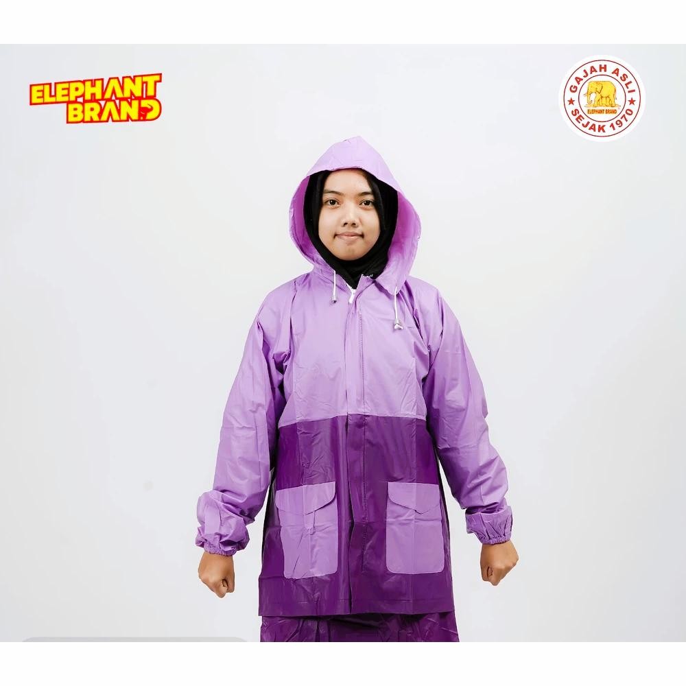 Fx-2 Jas Hujan Rok Salsa / Jas Hujan Rok Dewasa / Jas Hujan Rok Merek Gajah