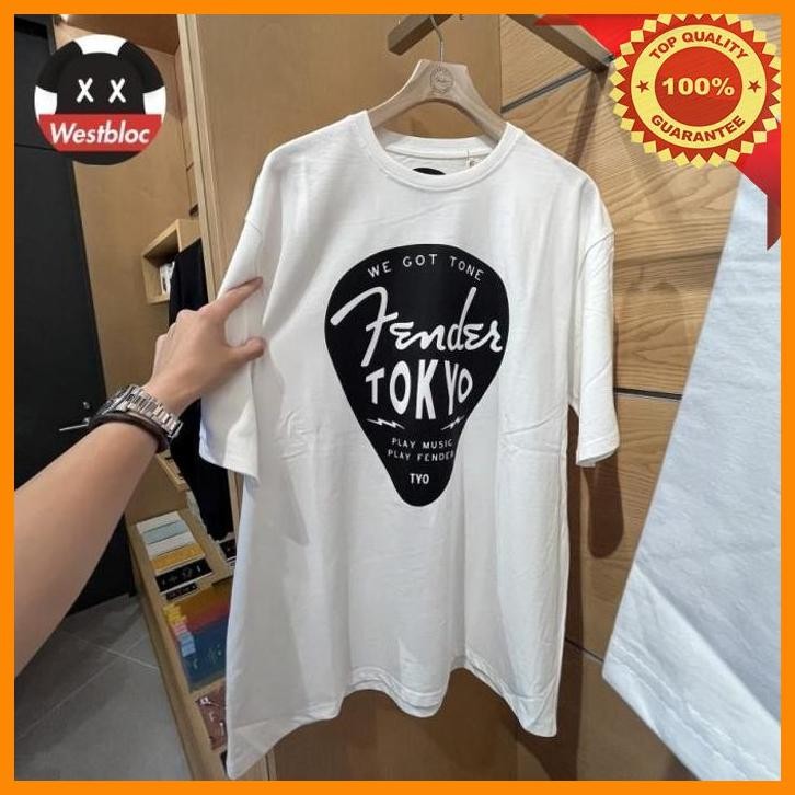 [WES] FENDER TOKYO JAPAN TSHIRT - GIBSON LES PAUL STRATOCASTER TELECASTER