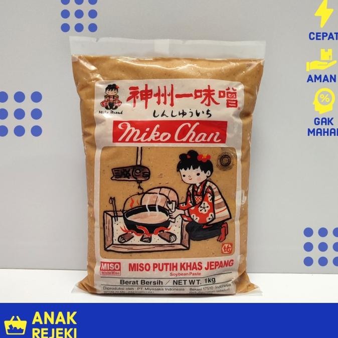 

Sale Mikochan Miso Soup Shinshuichi 1Kg - Miso Paste Putih Tauco Miko Chan