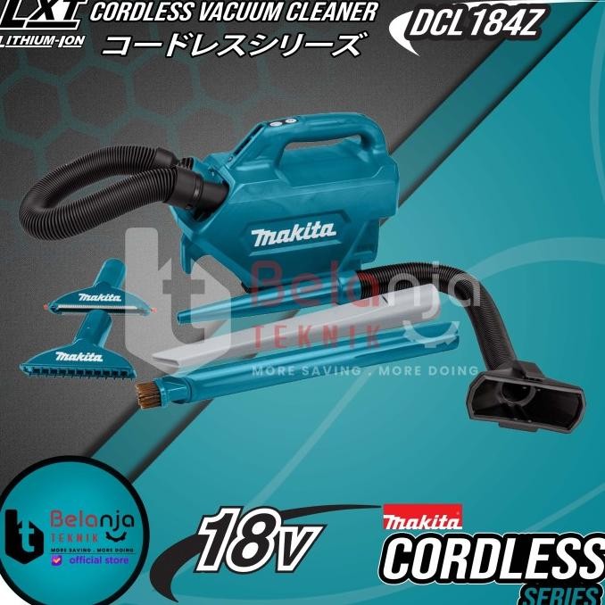 Grosir Makita Vacuum Cleaner Dcl184Z Cordless Portable Penghisap Debu Set 18V Mesin Air