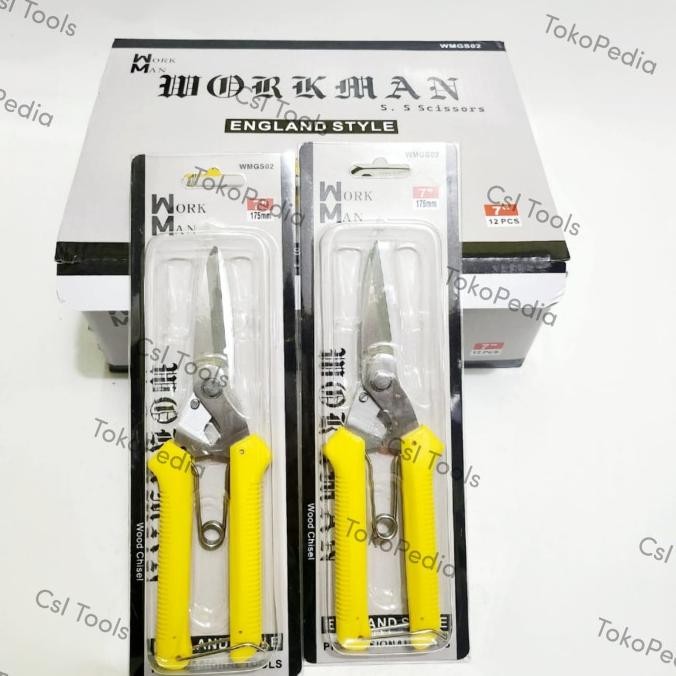 

Murah Gunting Korea Serabguna WOKMAN - Gunting Holo - Gunting Kawat , Seng #csl Buru Order