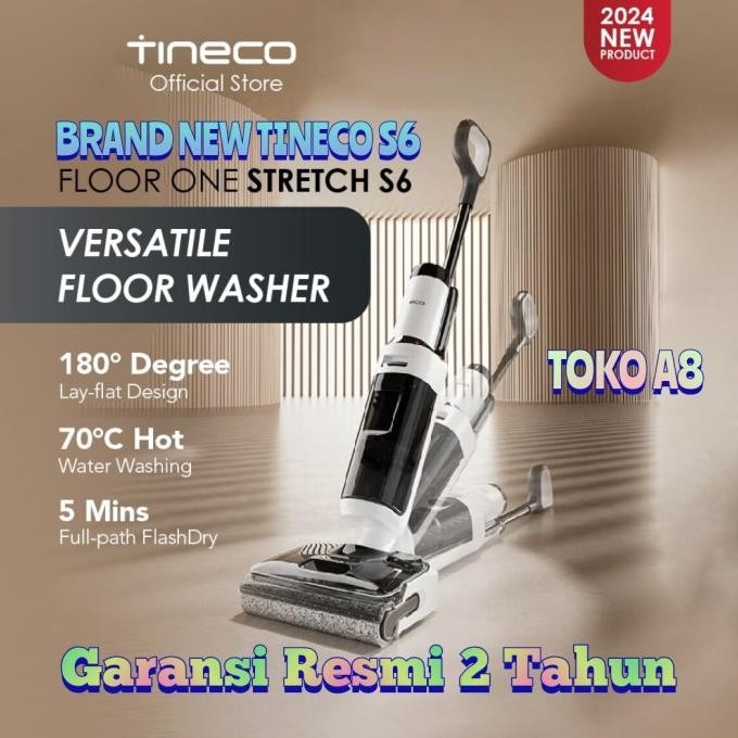 Grosir Tineco Floor One S6 Stretch Smart Wet Dry Cordless Vacuum Cleaner Tineco Stretch S6 Multifunc