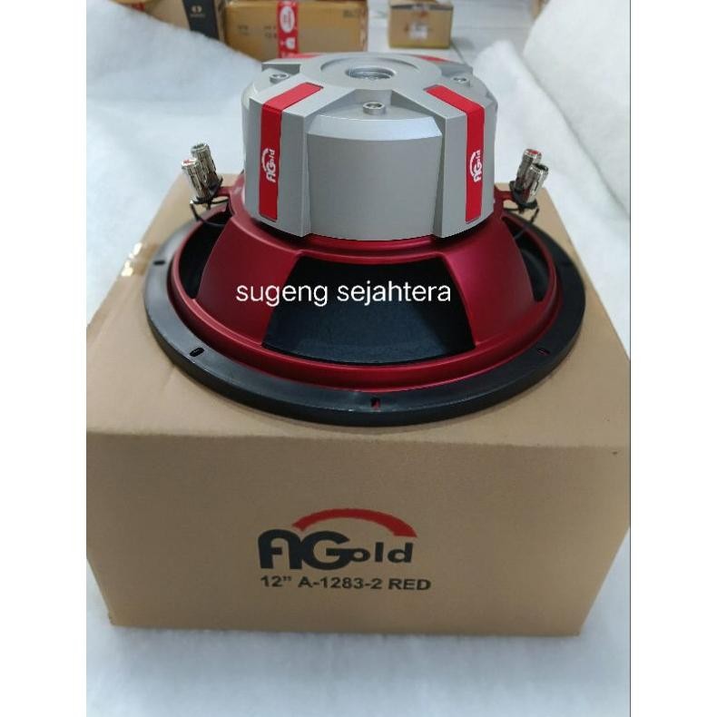 sr-32 aw-96 SUBWOOFER ACOUSTIC GOLG 12 INCH AC 1283 RED Murah Berkualitas