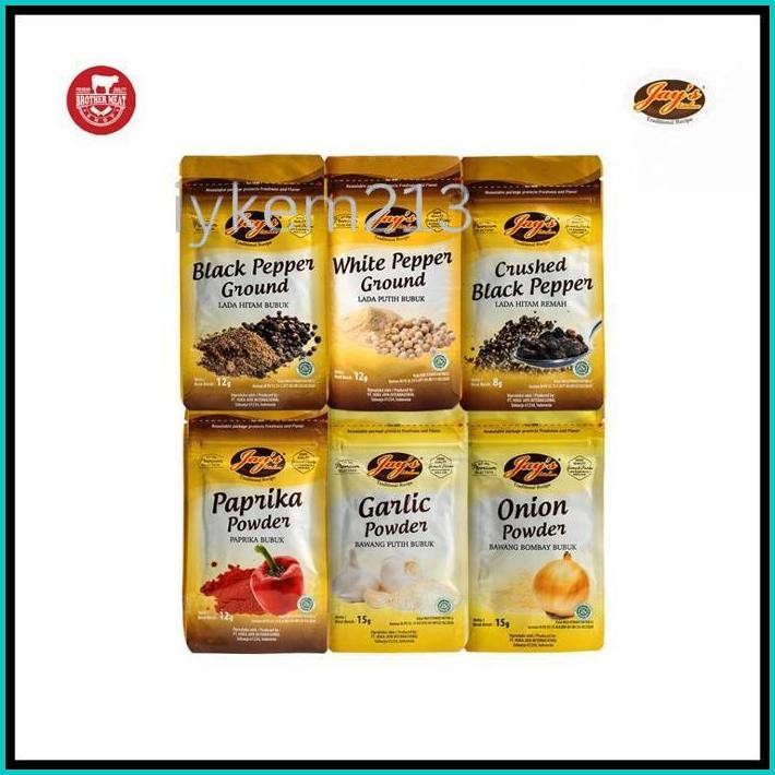

JAY'S KITCHEN NATURAL DRY SPICES ZIP LOCK, BUMBU REMPAH KERING ALAMI