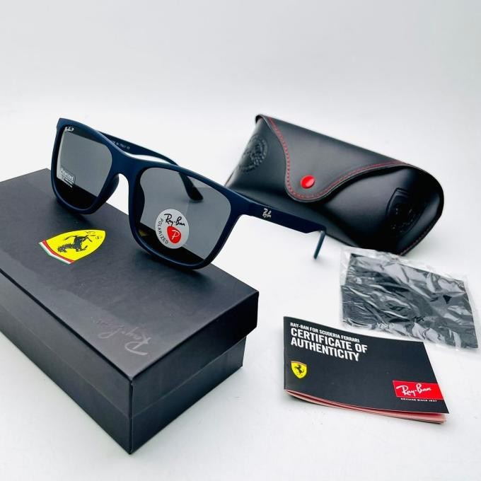 ready  new kamata sangglass hitam RAYBAN006 4349 polarized + UV400 antiradiasi / kacamata hitam / ka