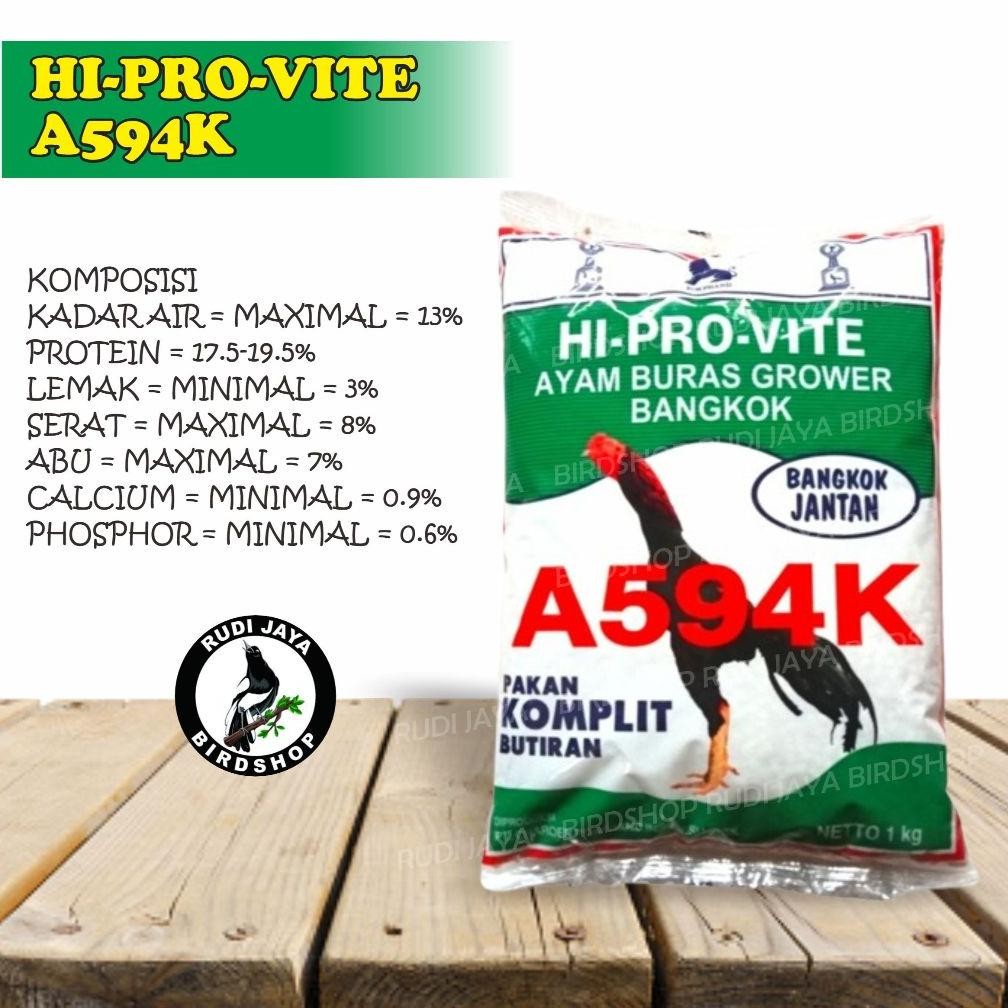 er-6 If56 Pokphand Hi-Pro-Vite HIPROVIT A 594 A594 Freshpack 1Kg Voer Br Pur Pakan Makanan Ayam Dewa