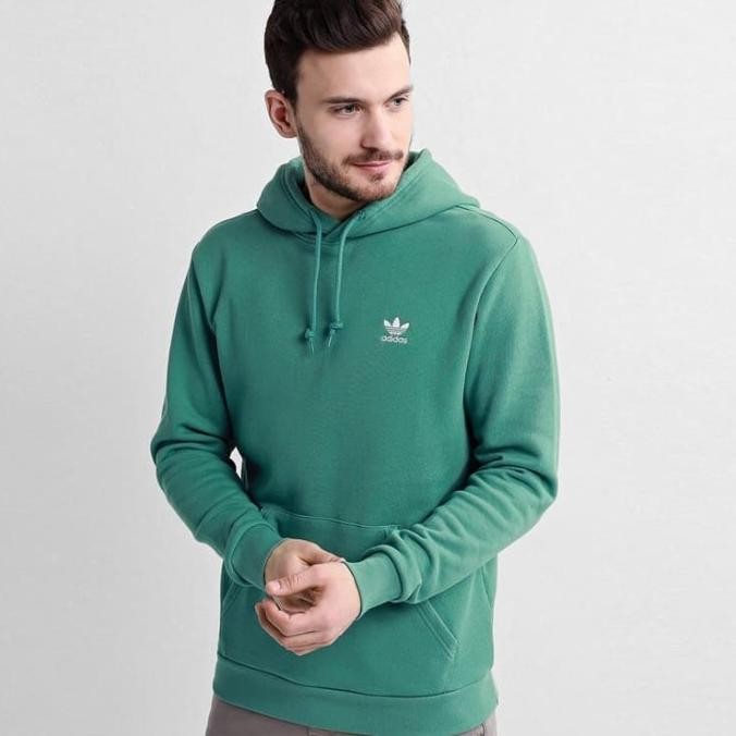 Jaket Adidas TREFOIL ESSENTIALS HOODIE Future Hydro FM9961 ORIGINAL