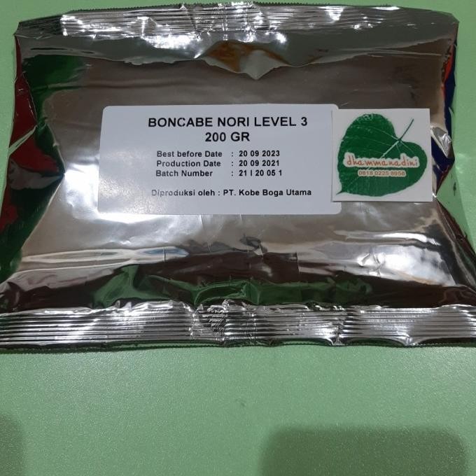 

Sale Bon Cabe Nori Seaweed Kobe Level 3 200 Gr