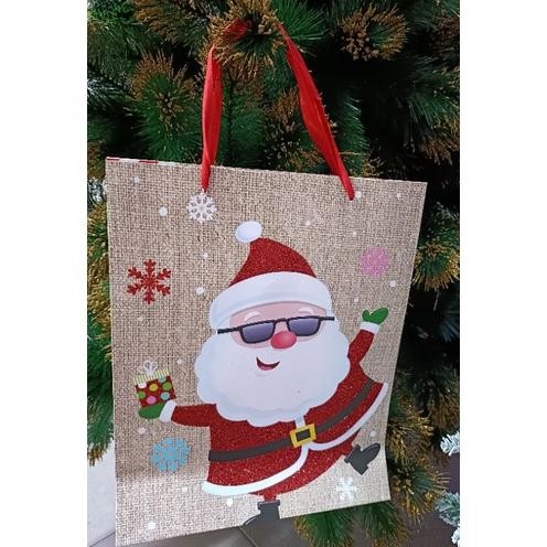 

tre-57 Special Sale! Tas Paper Bag Natal (Besar) - Tas Kado Natal Viral Berkualitas