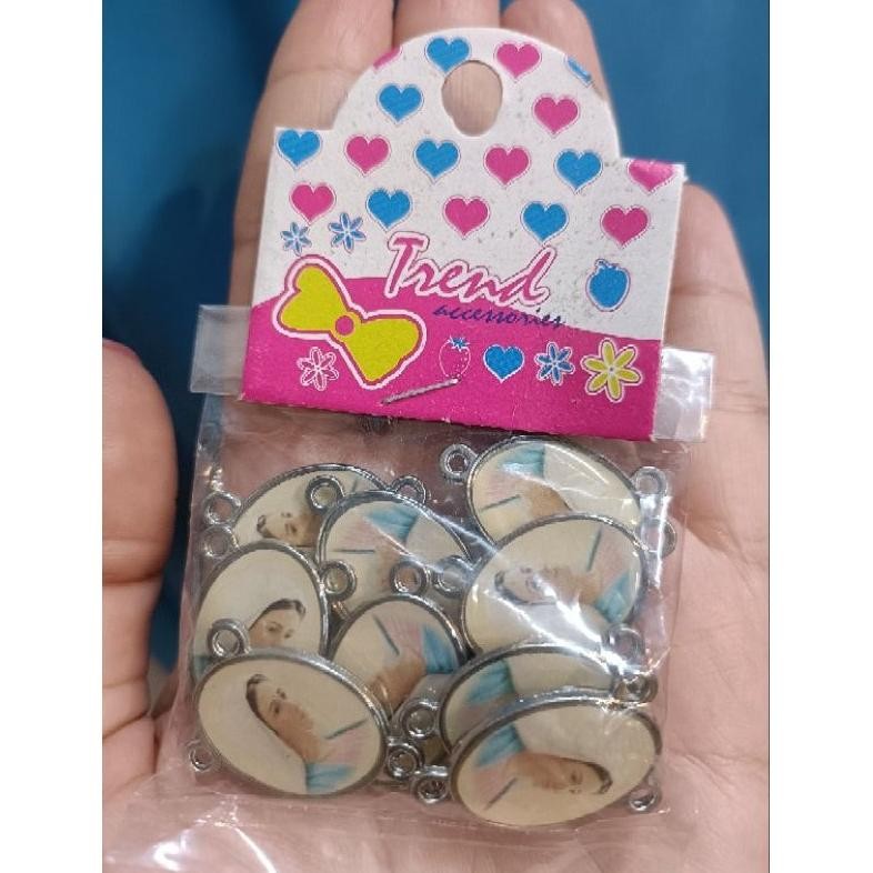 yt- ed-7 Harces Gambar Maria Besar 2.5cm HX20/66C - Harces Maria - Harces Rosario - Bahan RosariofHa