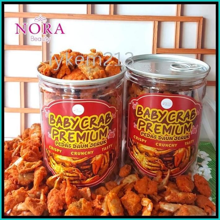 

CEMILAN BABY CRAB CRISPY KHAS LAMONGAN / KEPITING KRISPI PEDAS KEMASAN CAN PREMIUM //MURAH