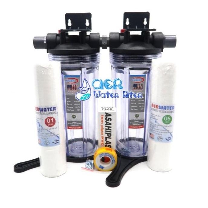 Paket Filter Air 2 Housing Eugen Clear 3 Co