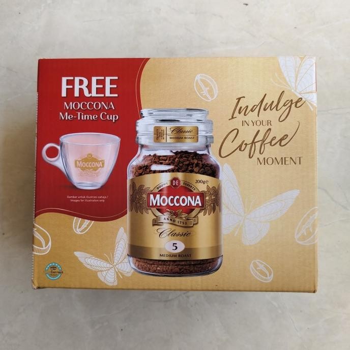 

Sale Moccona Classic Medium Roast 200 Gr Freeze Dried Instant Coffee