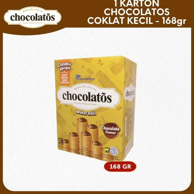 

Murah Wafer Stick Roll Coklat 1 Ctn Chocolatos - Garudafood