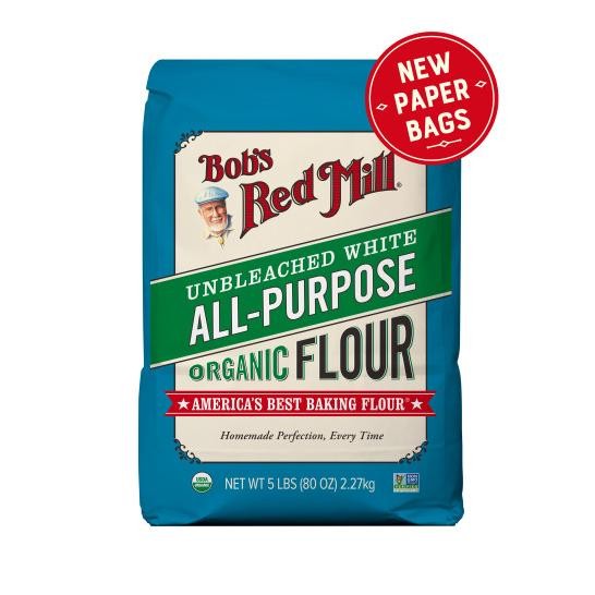 

Murah Bob'S Red Mill Organic Unbleached White All-Purpose Flour 2.27Kg