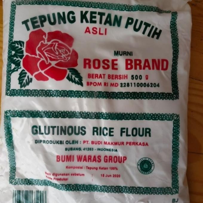 

Murah Tepung Ketan Putih Rose Brand 1 Dus