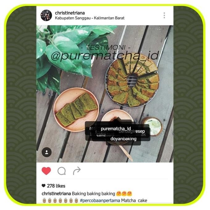 

Murah Greentea Matcha / Green Tea Powder Bubuk 100% Pure 1Kg
