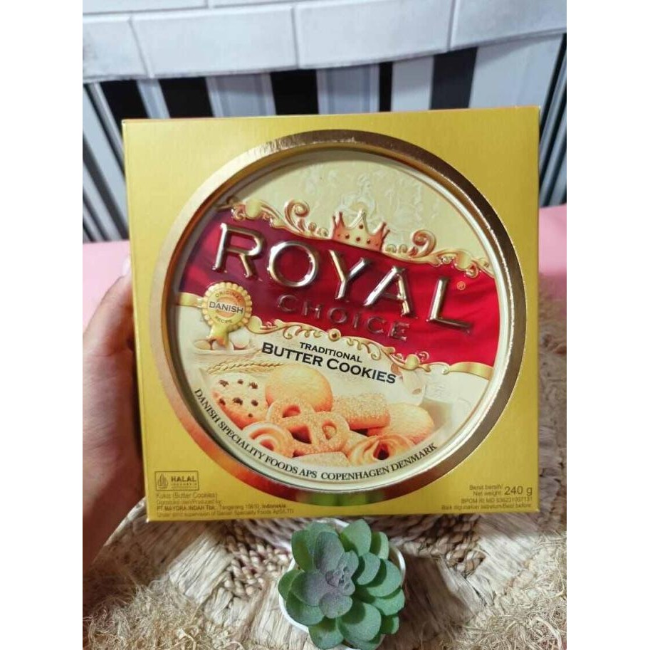 

Murah Danish Royal Choice Traditional Butter Cookies Kaleng 240 Gram