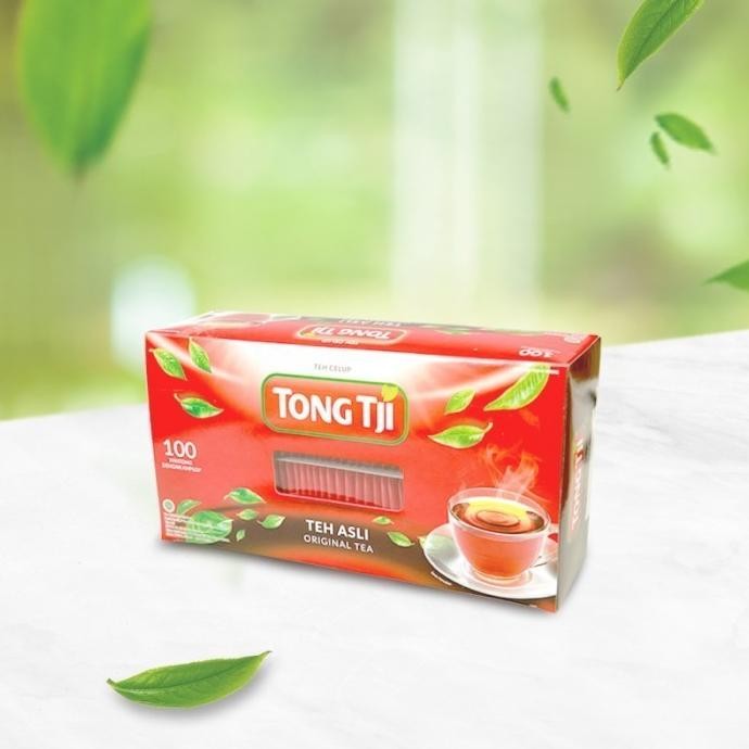 

Promo Tong Tji Original Tea, Teh Celup Per Karton ( 10 Pack @100 Teabag )