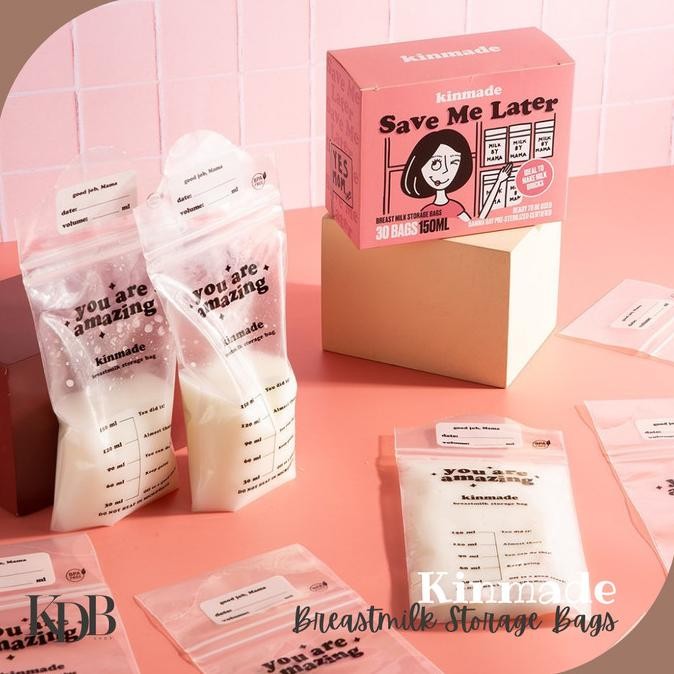 KINMADE BREASTMILK STORAGE BAGS | KANTONG ASI