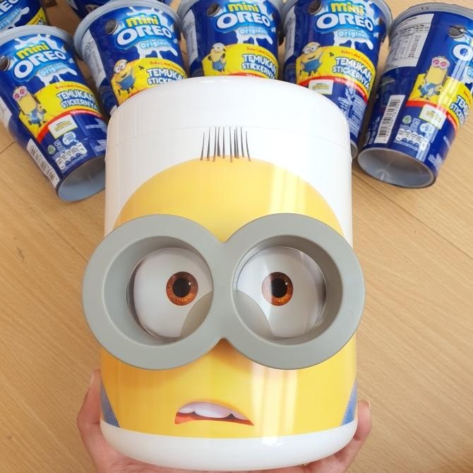 

Promo Oreo X Minions Exclusive Bundle Minion Jar Original Universal