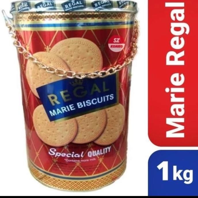 

Murah Marie Regal Kaleng 1 Kg (1000 Gram) Baru Ori
