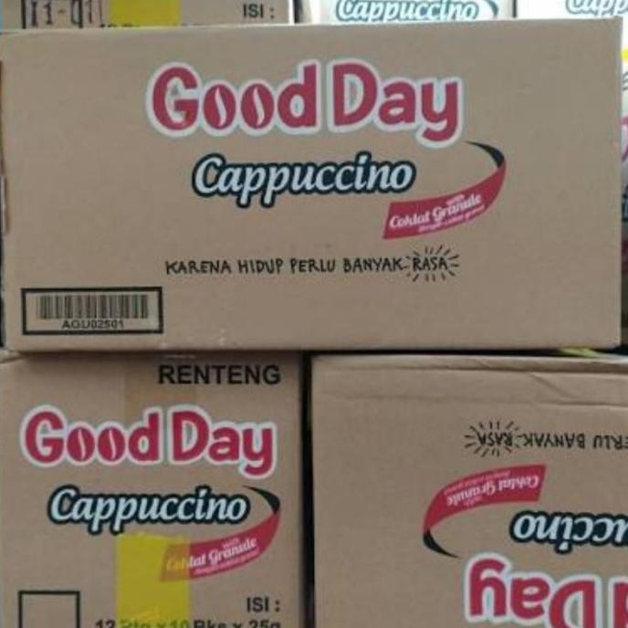 

Promo Good Day Cappucino 1 Dus 12 Renceng