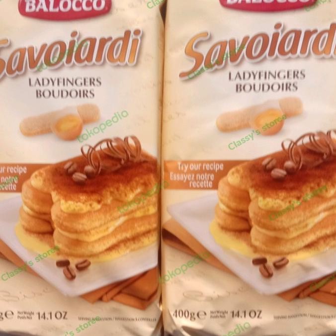 

Grosir Balocco Savoiardi Lady Finger 400 Gr