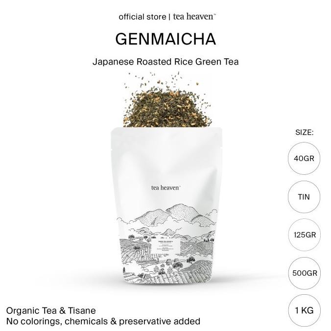 

Grosir Genmaicha Tea Roasted Rice Green Tea Teh Hijau Beras Jepang 250 Gr