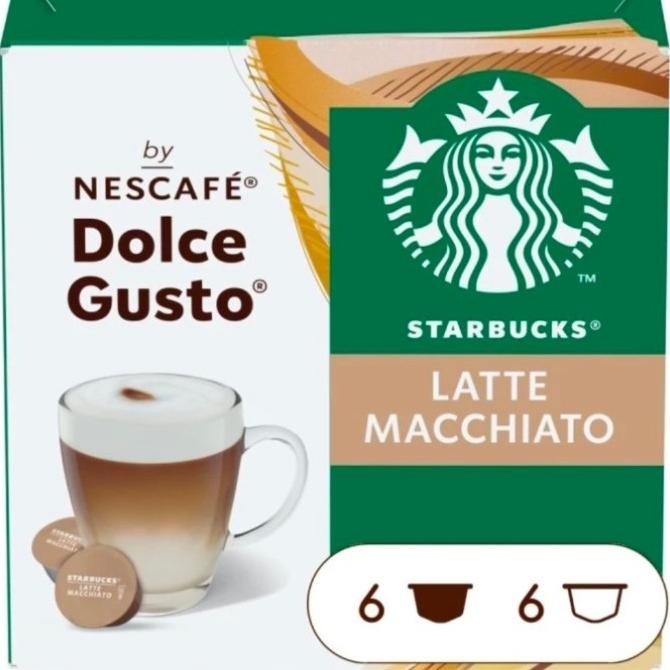 

Murah Nescafe Dolce Gusto Starbucks Coffee Capsule Ndg Dolce Gusto-Latte Mac