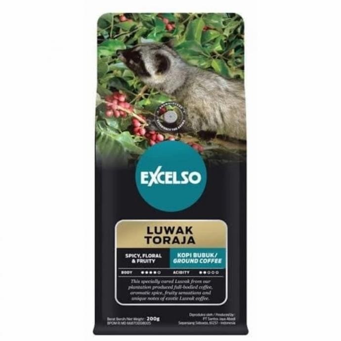 

Sale Excelso Luwak Toraja Bubuk 200Gr