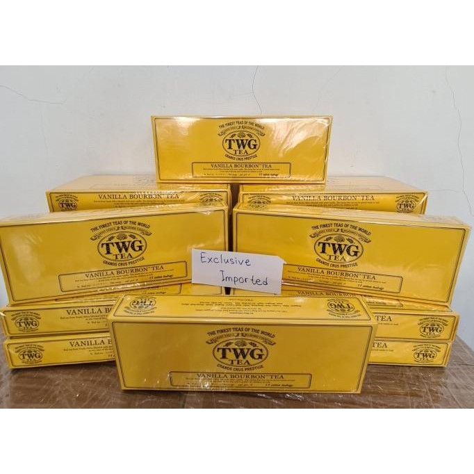 Promo Twg Tea Vanilla Bourbon Tea Cotton Teabag