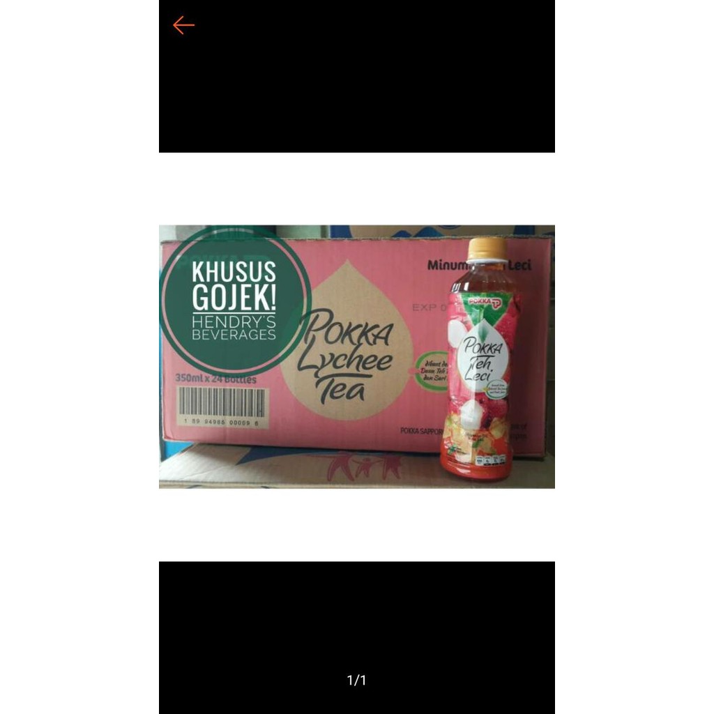 

Murah Pokka Teh Leci 1 Karton Isi 24 Pcs